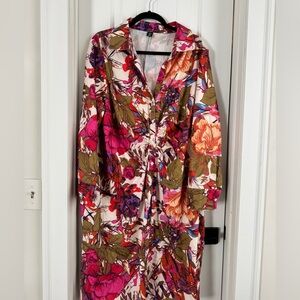 SHEIN CURVE FLORAL DRESS